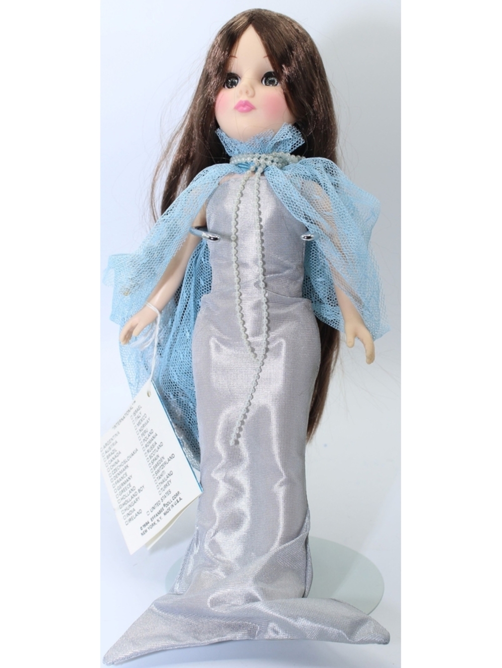 VTG 1984 Effanbee Snow White Mermaid 11" Doll RARE International Doll Collection